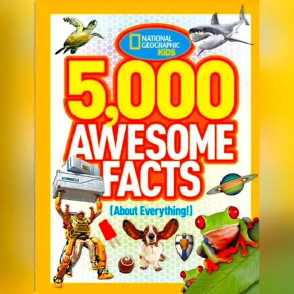 natogokids Other - 5000 Awesome Facts National Geographic Kids Hard Back